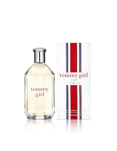 Tommy Hilfiger – Tommy Girl Eau de Toilette – 50 ml – Perfume de Mujer – Fragancia Floral Frutal – Fragancia Floral Muy Fresca con Notas Frutales – Botella de Vidrio Transparente