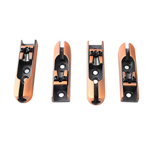 Puente de Guitarra, Puente de Cuerdas de Guitarra Fijación Firme 4 Piezas Instalación Simple Combinación Perfecta Durable para Reemplazo