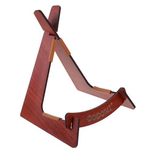 ibasenice Soporte De Bajo De Guitarra Soporte De Violín De Madera Herramienta De Visualización De Ukelele Soporte De Banjo Soporte Para Ukelele Soportes Desmontable Soporte Para Piano