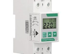 Protector contra Sobrebajo Voltaje, Dispositivo Protector de Voltaje de Amplia Aplicación de Recuperación Automática, PC con Pantalla LCD de 230V CA para Electricidad