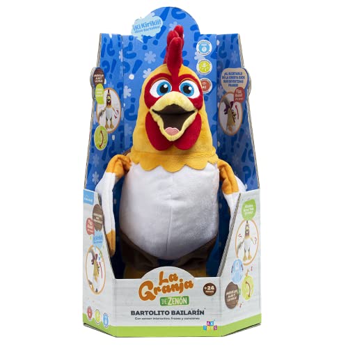 Bandai - La Granja de Zenón Peluche Musical Bartolito Bailarín