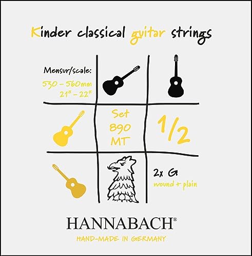 Hannabach 653079.0 - Cuerdas para guitarra clásica