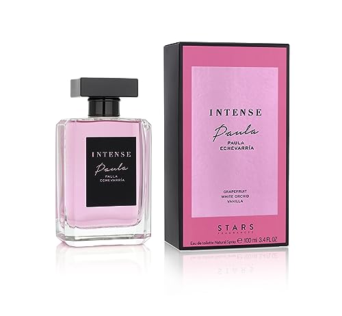 Paula Echevarría, Paula Intense, Eau de Toilette para Mujer, Fragancia Intensa y Elegante, Notas Florales e Intensas, Optimo para Uso Diario, 100 ml