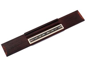 ROSENICE Puente guitarra reemplazo profesional clásica de madera para guitarra 1 pieza