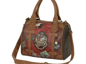 Harry Potter Railway-Bolso Chest Pequeño, Marrón, 25 x 18.5 cm