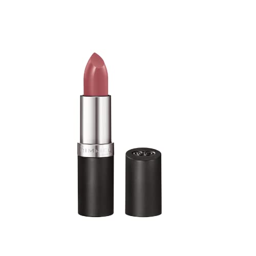 Rimmel London Lasting, Barra de Labios Tono 8 (Dusty Rose), 4 g