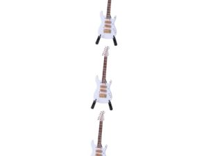 ERINGOGO 3 Piezas De Guitarra En Miniatura Miniaturas Decoración De Madera Mini Decoración De Guitarra Mini Figura De Guitarra Guitarra Coleccionable Adornos Colgantes Manualidades
