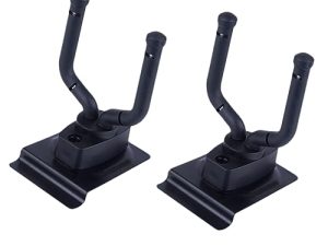 Vaguelly 2 Piezas Gancho De Guitarra Soporte De Pared Para Ukelele Estante De Pared De Guitarra Gancho De Pared De Guitarra Gancho De Pared Bajo Metal Montado En La Pared El Plastico