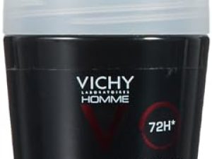 Vichy Homme, Desodorante Roll-On Anti-Transpirante 72 H, 50 ml