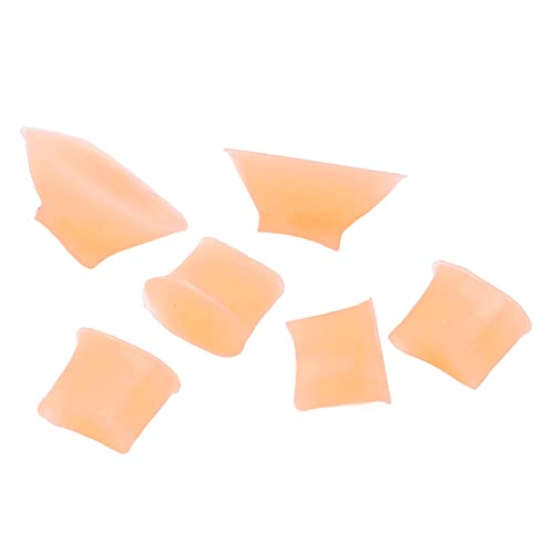 Flautas Mute Key Pads, Flute Tail Bricks Universal 6Pcs Reemplazo Fácil para Instrumento