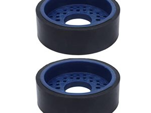Zwinner Neumático de Juguete, 32 Mm de Diámetro Central, 2 Piezas, Rueda de Robot de Nailon de Goma para Reemplazo(5601-0032-0096)