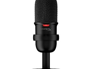 HyperX SoloCast – Micrófono de condensador USB para juegos, para PC, PS4 y Mac, sensor de silenciamiento con un toque, patrón polar cardioide, juegos, streaming, podcasts, Twitch, YouTube, Discord
