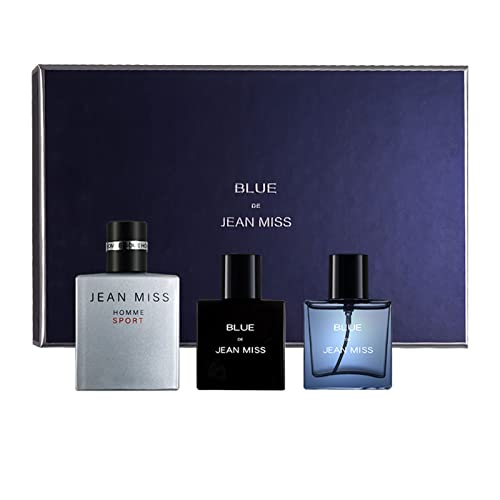 Juego de Perfumes para Hombres de 3 Piezas, 30 ML, Perfume Clásico para Hombres, Tentaciones para Caballeros Maduros de Larga Duración, Spray de Perfume Sexy, Refrescante, Fragancia Sensual para Citas