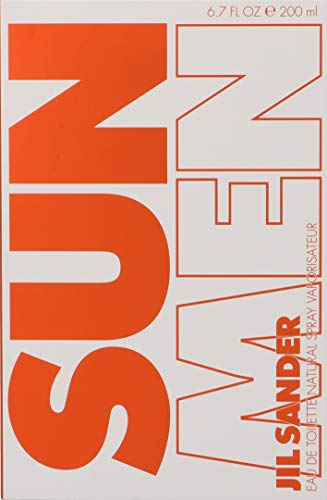Jil Sander Agua De Colonia Para Hombres, color Transparente, 200 ml