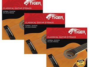 Tiger – Juego de 3 cuerdas para guitarra clásica