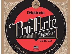 D’Addario EJ45-3D Clásico 6pieza(s) Nylon Guitarra cuerda para instrumento musical – Cuerdas para instrumentos musicales (Guitarra, Nylon, Clásico, 6 pieza(s))