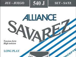 Savarez 655927 – Cuerdas para Guitarra Clásica Alliance HT Classic 540J Juego Tensión Alta, Azul