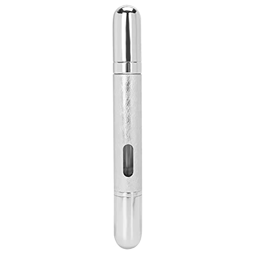 HOKZYHOUSE Botella de Spray Vacía Portátil de Viaje de 6 Ml, Exquisita Botella de Perfume Recargable (plata)