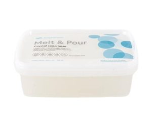 Base de Jabón Melt and Pour – Crystal Triple Butter – 1Kg