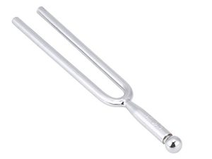 VBESTLIFE Diapasón, estándar A 440 Hz, afinador de Guitarra para violín, Instrumento de Tono, Acero Inoxidable