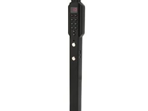 Mini Instrumento de Viento Digital, Instrumento de Viento Electrónico 12 Acompañamientos Boquilla Extraíble Recargable Negro 10 Tonos para Windows para Android(Negro)