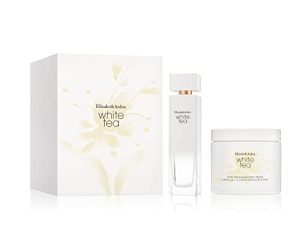 Elizabeth Arden Set de Regalo Mujer White Tea Perfume EDT 100 ml y Crema Hidratante Corporal Perfumada 400 ml