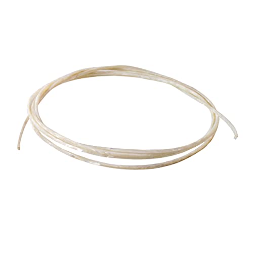 ibasenice Cejillas De Guitarra Encuadernación De Guitarra Abs Cuello De Guitarra Lira Para Trombón Bordes De Instrumentos Musicales Accesorio De Guitarra Cejilla De Guitarra Blanco Decorar