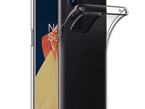 AICEK Compatible con OnePlus 9 Funda, Transparente Silicona Fundas para OnePlus 9 Bumper Case Carcasa Silicona Funda