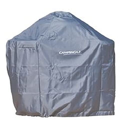 CAMPINGAZ Funda para Barbacoas Premium M, Impermeable, revestida con PU, Resistente a la Intemperie, Cordel de sujeción, 2 Series, Plancha EX, EXB, Protege del Sol, el Polvo y la Lluvia