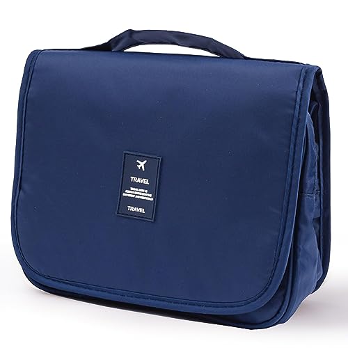 Yositochuan Neceser Transparente Viaje Avion,Neceser Playa Mujer Impermeable,Neceser Hombre Viaje,Neceser Viaje Mujer,¡un Bonito Regalo(Caballero Azul)