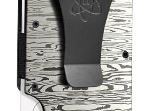 ROSSM Carteras para Hombre con Bloqueo RFID – Tarjetero Hombre Minimalista de Fibra de Carbono y Metal para Tarjetas de Crédito con Pinza y Banda Elástica para Billetes