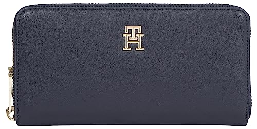 Tommy Hilfiger Mujer Cartera Poppy Plus con monedero, Multicolor (Space Blue), Talla Única