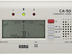 Korg CA-50 – Afinador de bolsillo cromado