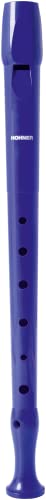 Flauta hohner 9508 color azul funda verde y transparente