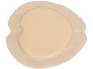 Apósito de Espuma de Silicona, Apósito Sacro de Espuma de Silicona, Impermeable, Suave, Agradable para la Piel, Vendajes de Silicona para Sacro, 7 X 7 Pulgadas, Borde Adhesivo,