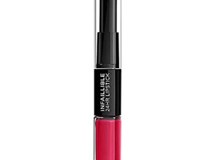 L’Oreal Paris Make-up Designer Pintalabios Infillible 24H Permanente, Color Frambuesa 701 Captivated by Cerise