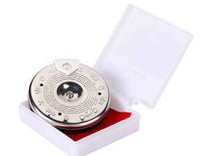 Sintonizador Cromático 13 Tone Pitch Pipe Tuner C-C Selector de Notas con Caja de Almacenamiento Guitarras Dispositivo de Música