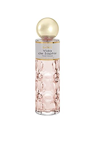 PARFUMS SAPHIR Vida - Eau de Parfum con vaporizador para Mujer - 200 ml