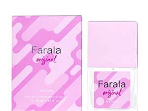 FARALA – Original 30 ml, Perfume Mujer, Colonia FARALA Original, Perfumada y en Formato Viaje, Eau de Toilette Femenina, Floral y Fresca, Colonia de Larga Duración, Elegante y Juvenil