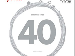 Fender 073-7250-403 Juego de cuerdas para bajo eléctrico-7250L (040/100) – Niquelado