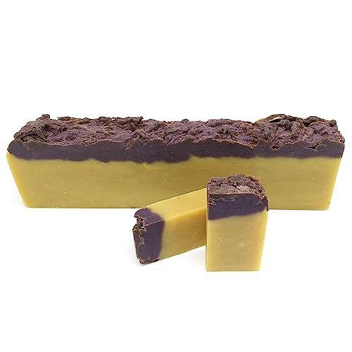 Jabón artesano natural de Azufre (90g) - Antiséptico, fungicida y bactericida. Reduce la inflamación de granos y regula el sebo. Cara y cuerpo