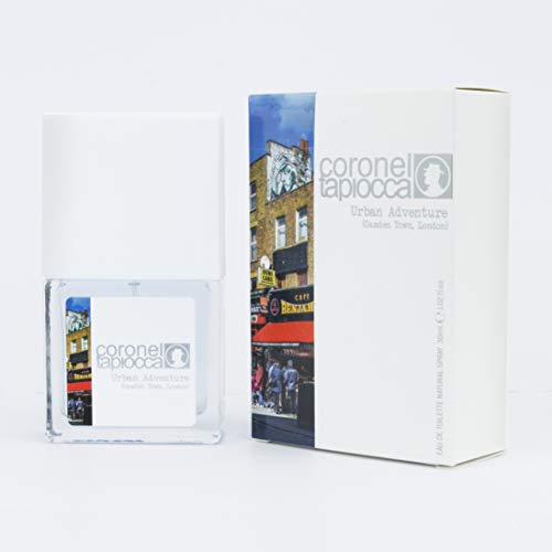 CORONEL TAPIOCCA - London, Colonia Hombre, 30 ml, Formato Viaje en Spray, Perfume Hombre, Eau de Toilette Natural y Masculina, Aroma Cítrico y Floral, Fragancia Fresca, Versátil y de Larga Duración