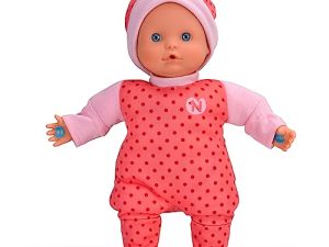 Nenuco- Muñeco Blandito 3 Funciones, hace sonidos de bebé, para niños a partir de 10 meses, Color surtido (Famosa 700014881)