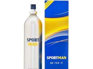 SPORTMAN – Go For It 250 ml, Perfume Hombre en Formato Spray, Eau de Toilette Masculina, Deportiva y Cítrica de Larga Duración