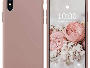Oihxse Silicona Matorral Funda Compatible con iPhone 11 Pro Case Ultra Delgada Suave TPU Protector Carcasa Moda Linda Color Anti-Rasguño Caso Bumper Cover (Rosa Oscuro)