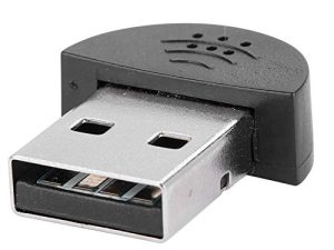 TYCIONG Mini Micrófono de Voz Portátil USB para Estudio con Adaptador AUD Mic para Computadora y PC (Negro)