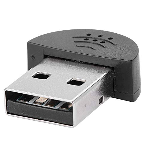 TYCIONG Mini Micrófono de Voz Portátil USB para Estudio con Adaptador AUD Mic para Computadora y PC (Negro)