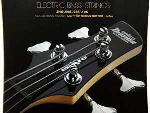 cuerda de guitarra Ibanez micro Bass Set IEBS4CMK (Herida níquel, 045-105 para Mirko Escala