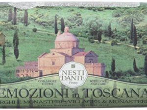 Nesti Dante Emozini in Toscana Borghi E Monasteri Soap Mydło toaletowe Wioski i Klasztory 250g