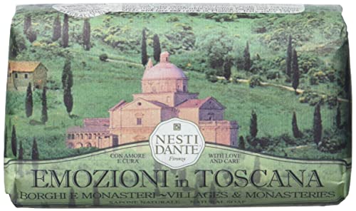 Nesti Dante Emozini in Toscana Borghi E Monasteri Soap Mydło toaletowe Wioski i Klasztory 250g